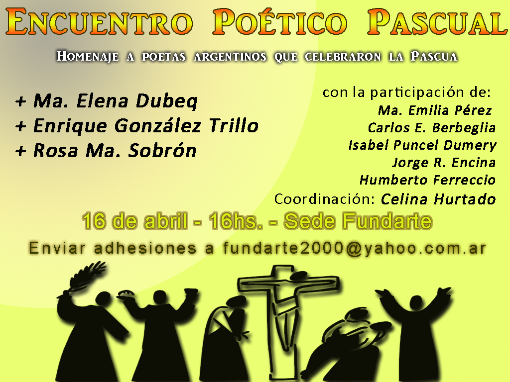 Encuentro Poético Pascual 2014